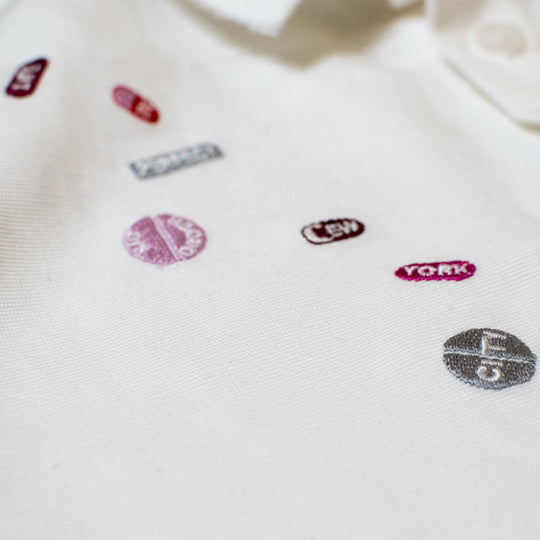 Pills Grosgrain Signature Pierced Buttondown Shirt