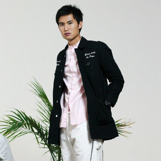 White Signature Pierced Buttondown Shirt