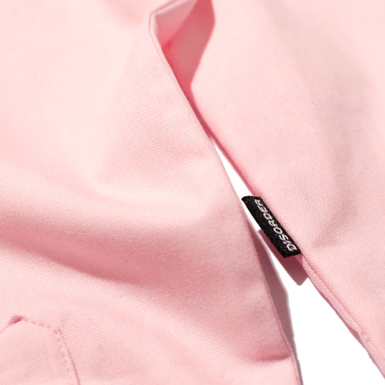 Pink Signature Pierced Buttondown Shirt