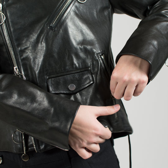 Lambskin Double Rider Jacket – Life in Perfect Disorder
