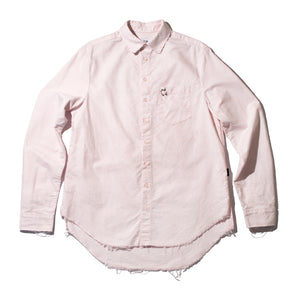 Pink Stripe Signature Pierced Buttondown Shirt